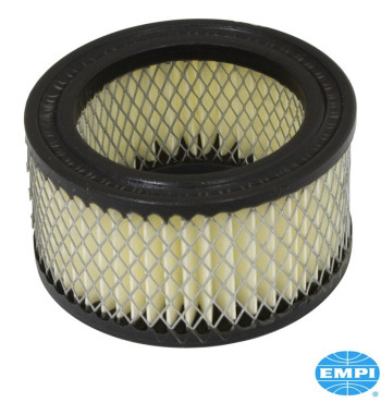 Element filtrujący powietrze, papierowy, okrągły, wysokość 2". Do Empi nr 00-9012-0 i 00-9013-0
